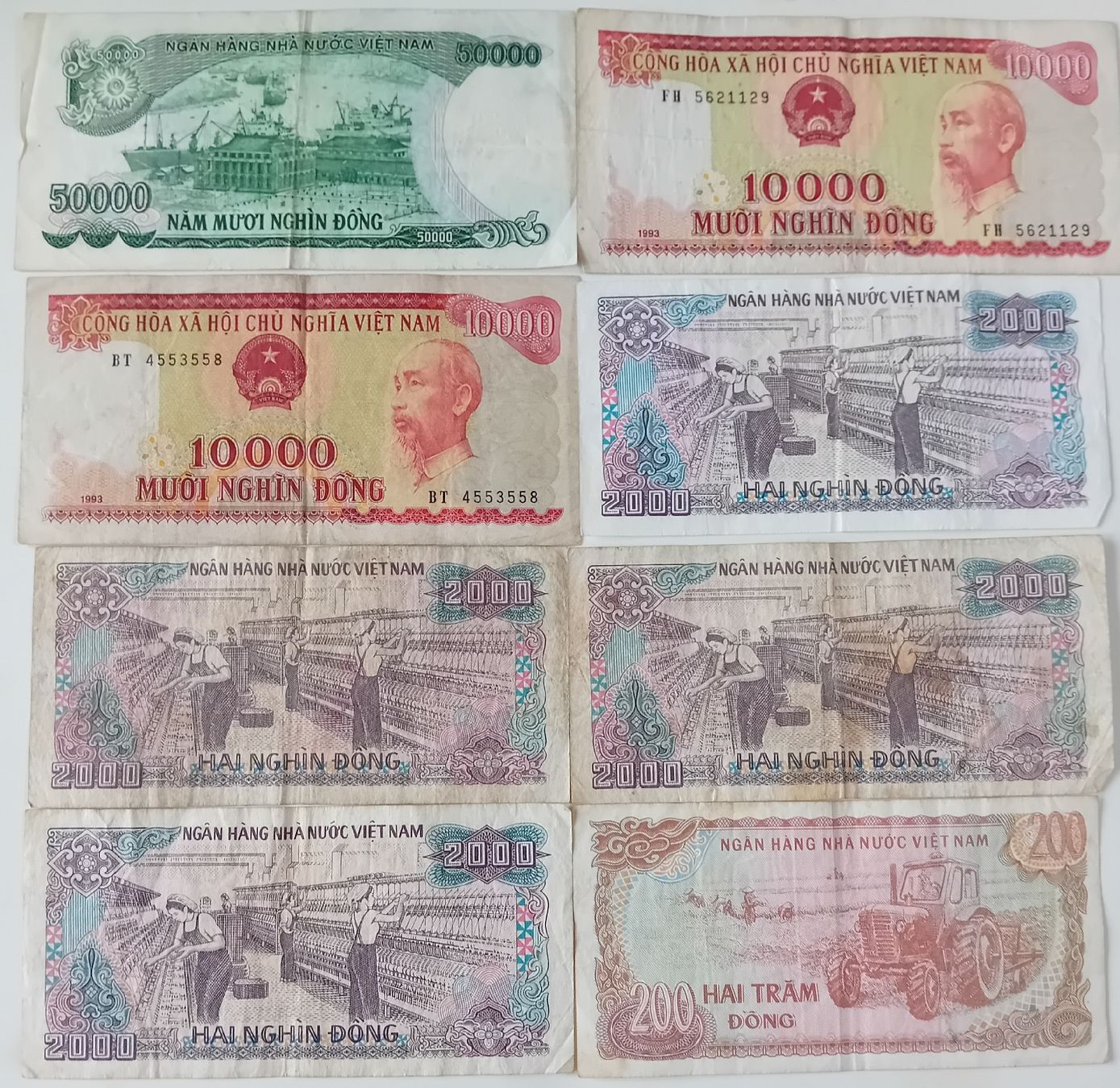 Banconote: 8 Billets de banque Vietnam – Usato da Bulle venduto da LeTempsCestCool 1