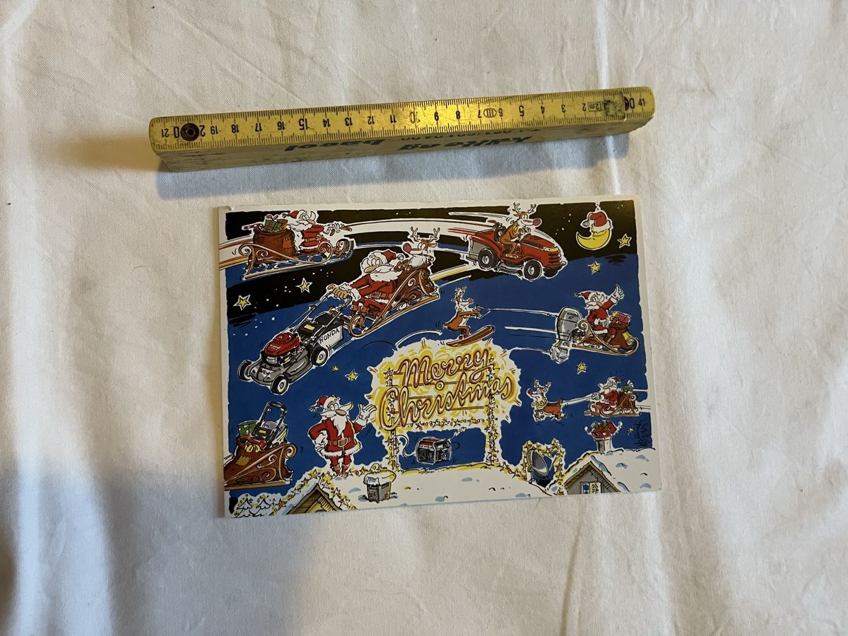 Karten: Honda Weinachtskarte Vintage – Neu (gemäss Beschreibung) aus bretzwil von nightflasher 1