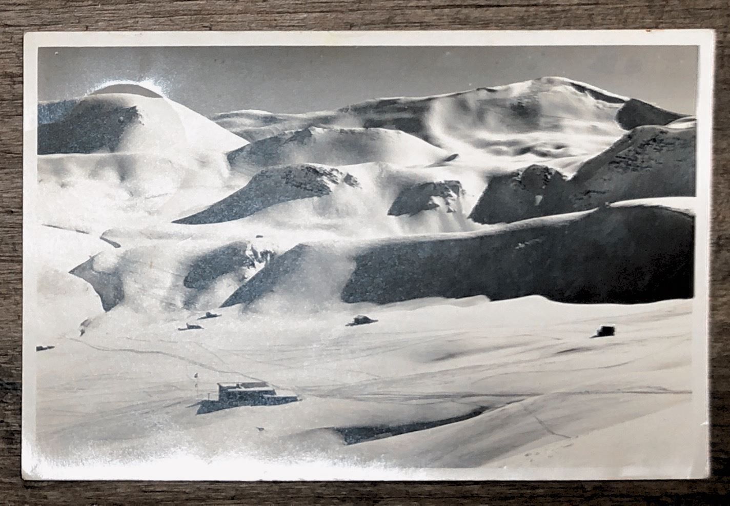 Cartoline postali: Skihaus Arflina 1941 mit SKI-Stempel – Usato da Lufingen venduto da Rac0