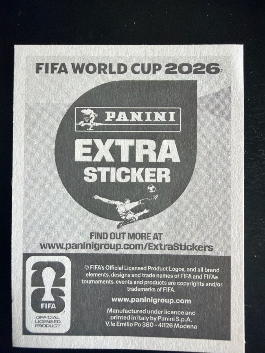Panini Carte collezionabili: Vinícius Júnior Extra Sticker Panini – Nuovo (secondo la descrizione) da Liestal venduto da jim_7pkf 1