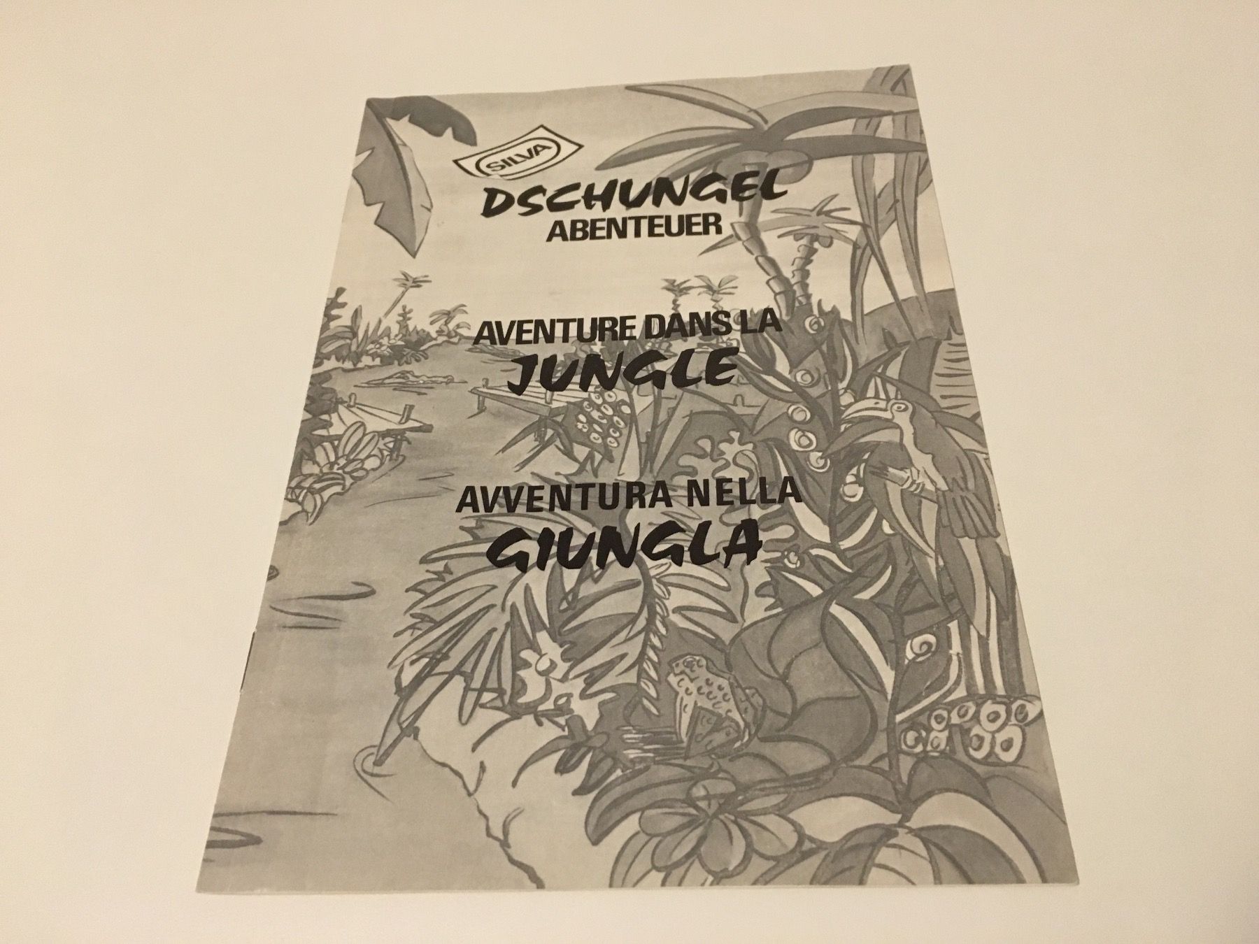 Giochi: DSCHUNGEL ABENTEUER - Spiel von SILVA - 1990 – Usato da Andwil SG venduto da Rainboli 8