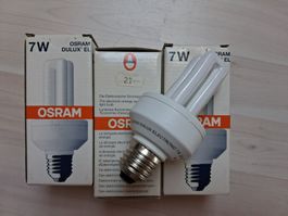 3 X SPARLAMPE E 27