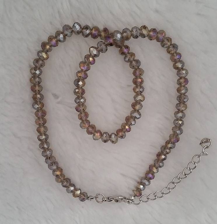 Ketten: Kette Glitzersteine – Gebraucht aus Soyhieres von chatons