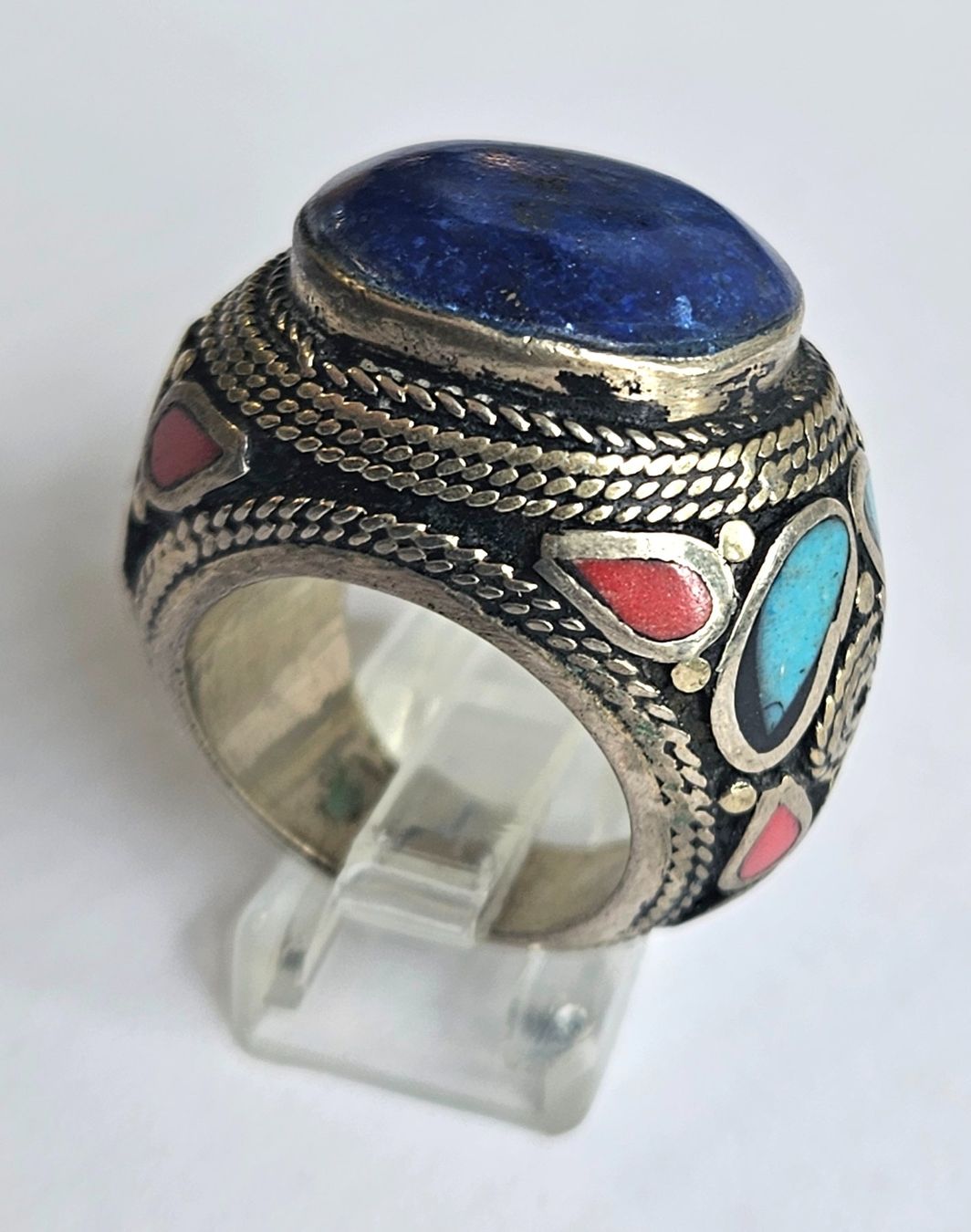 Anelli: Lapis lazuli Figerring – Nuovo (secondo la descrizione) da Zürich venduto da adriben 1