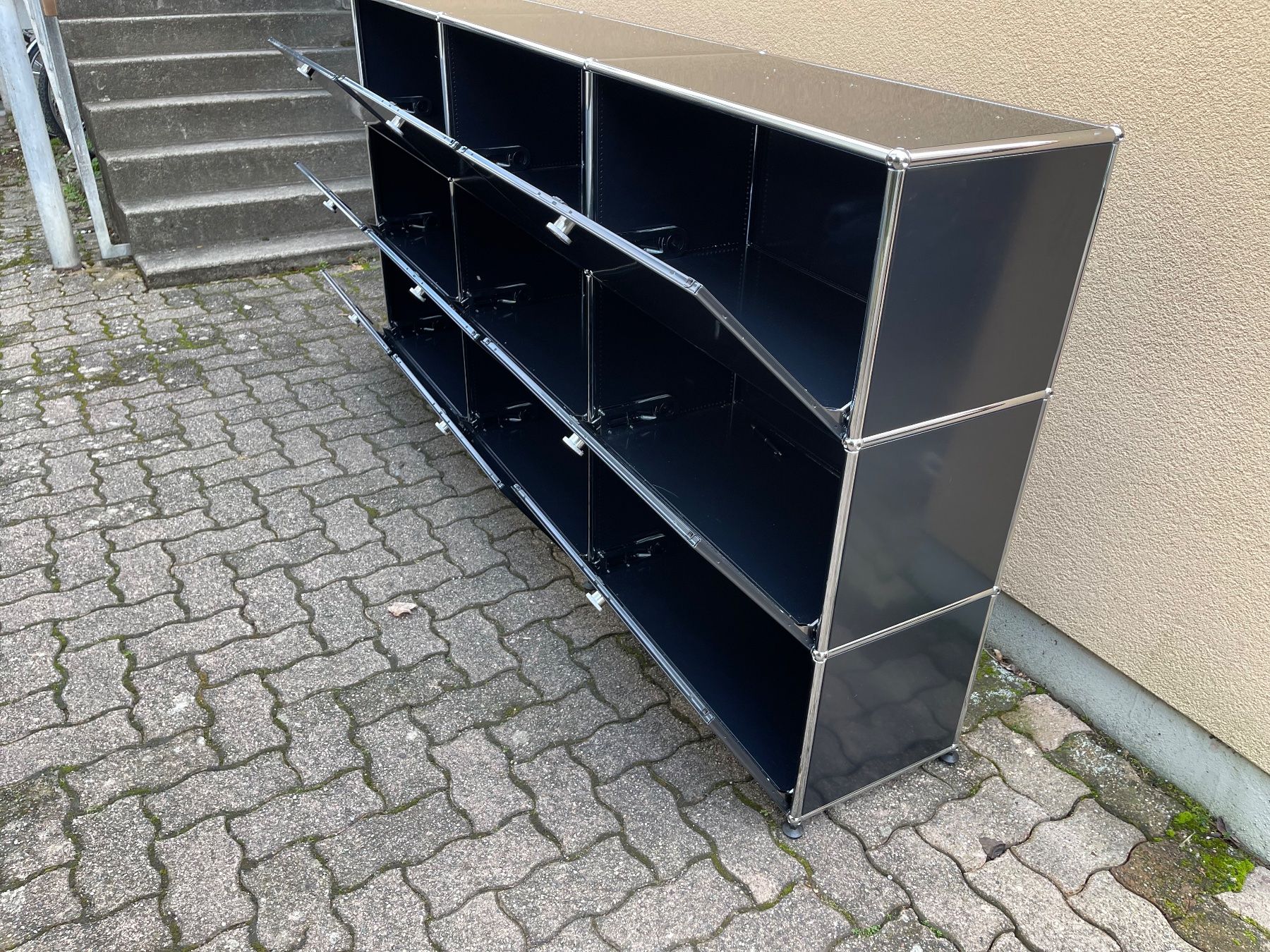 USM Kommoden: USM Haller Sideboard Schwarz 3x3 – Gebraucht aus Dietikon von Kumar_Occasionen 4