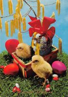 Joyeuses Pâques, circulée années 70