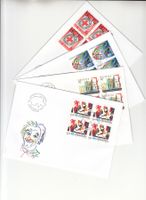 SBK 973 - 976 im 4er-Block FDC