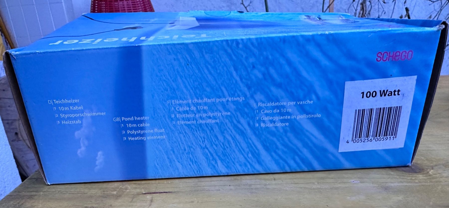 Radiatori: Schego Teichheizer 100W (neu) 10m Kabel – Nuovo (secondo la descrizione) da affoltern am albis venduto da bakee 1