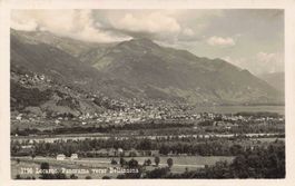 Locarno panorama verso Bellinzona