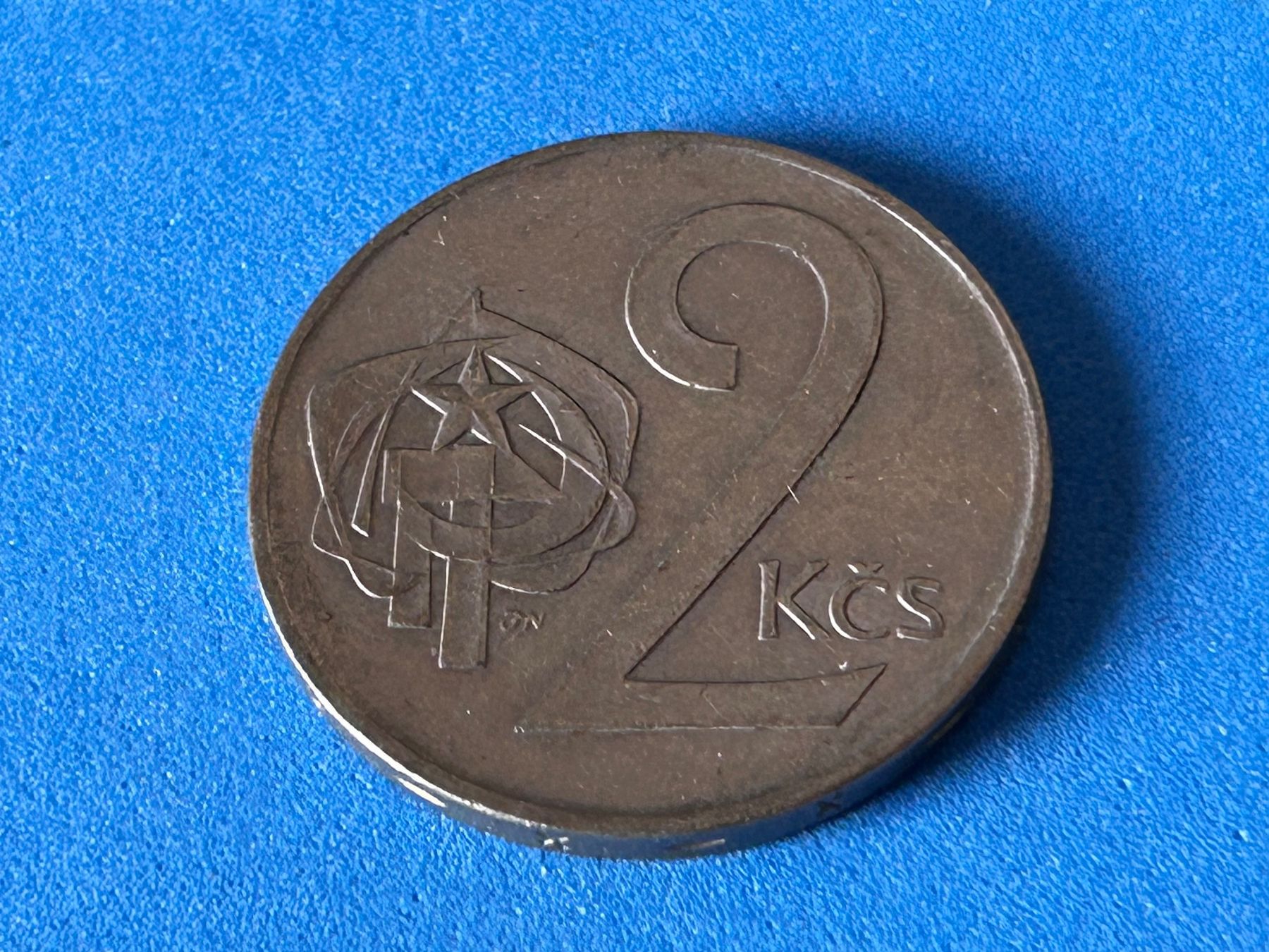 Tutti le monete: Czechoslovakia - 2 Koruny 1974 – Usato da Corcelles NE venduto da AJKader