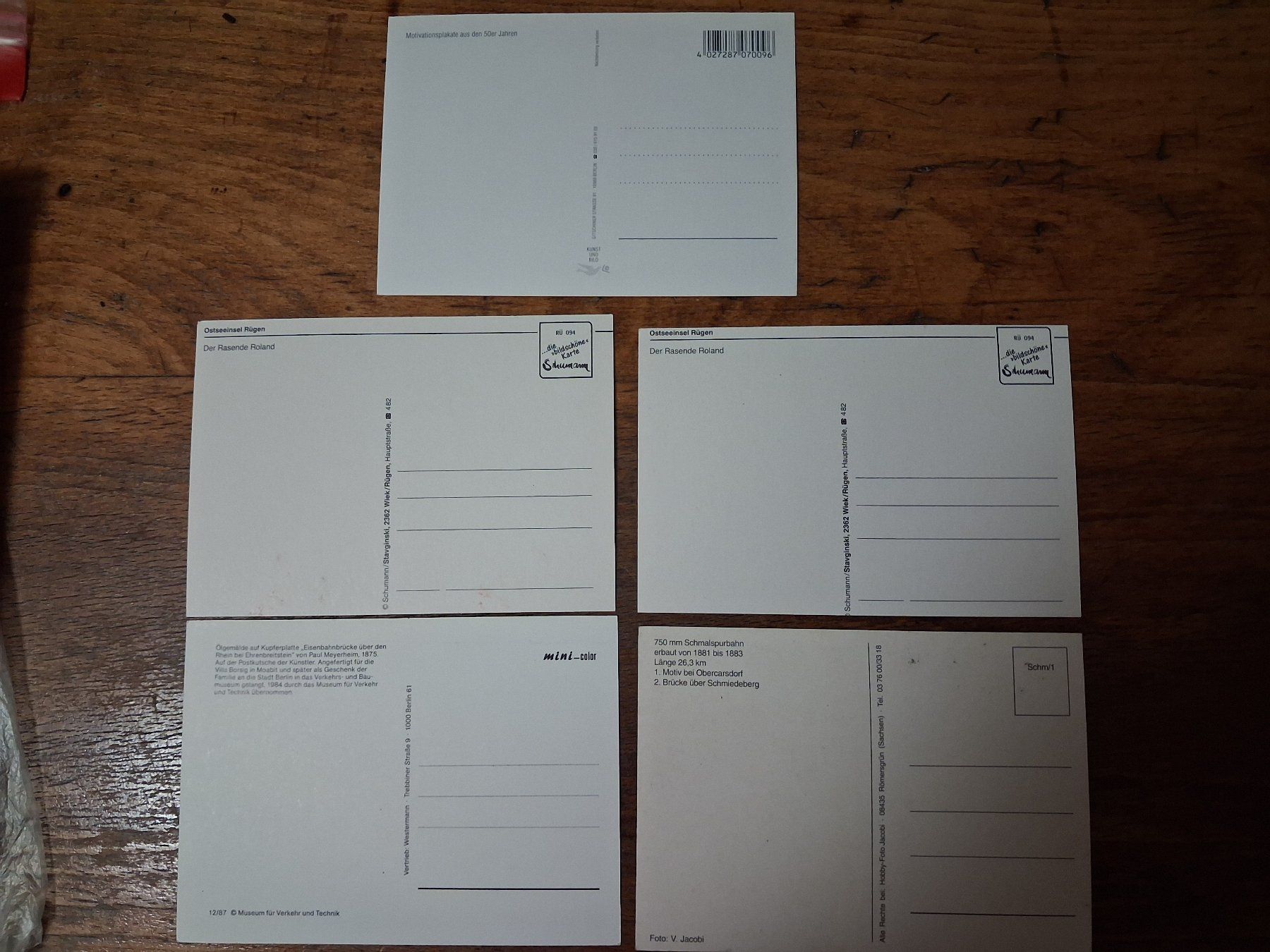 Cartoline postali: 22 Postkarten Dampfloks & Züge – Usato da Zürich venduto da rald 5
