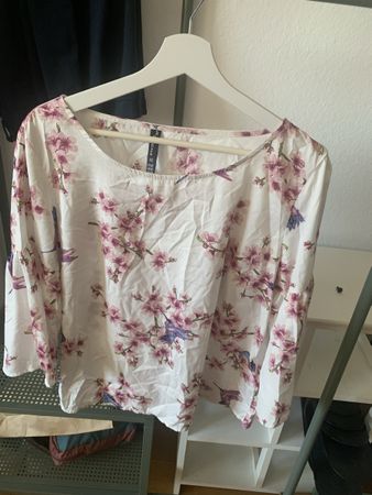 Florale Bluse Gr. 42