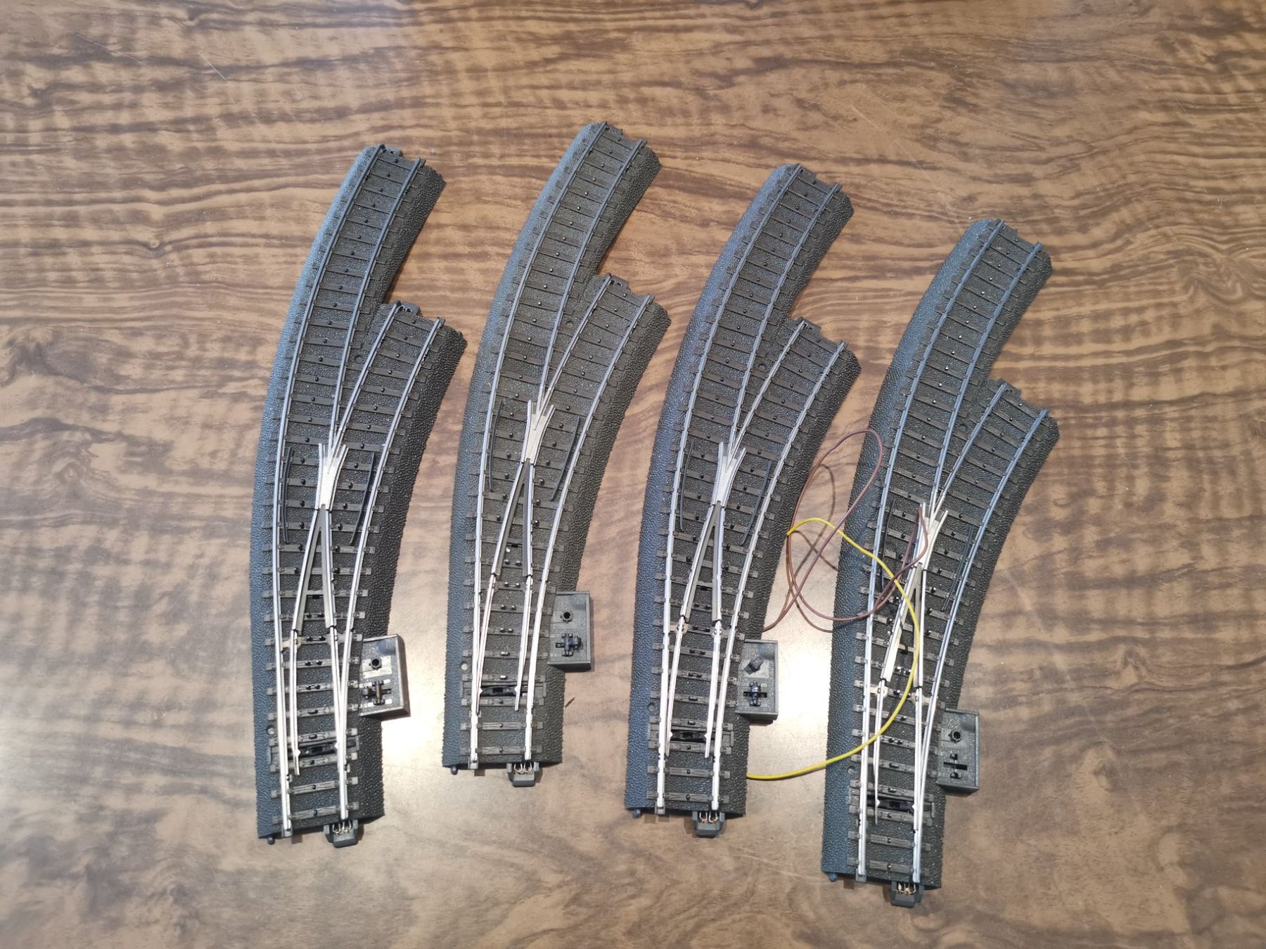 Märklin Trains électriques: 4x Märklin - Bogenweiche rechts – D'occasion à St. Margrethen SG par tribeli98