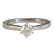 0.40ct. D/SI Diamantring, 750 Weissgold 6-Griff, 3.350 CHF