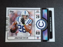 Jonathan Taylor Insert Colts Topps 2026