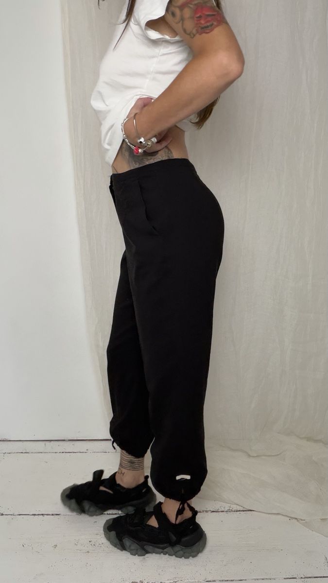 Hosen: Vintage Y2K black pants  – Gebraucht aus Knonau von Grapesvintage 9