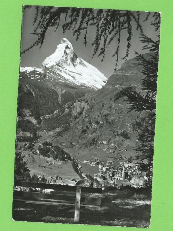 Cartoline postali: Zermatt und Matterhorn – Usato da Zürich venduto da t24_de