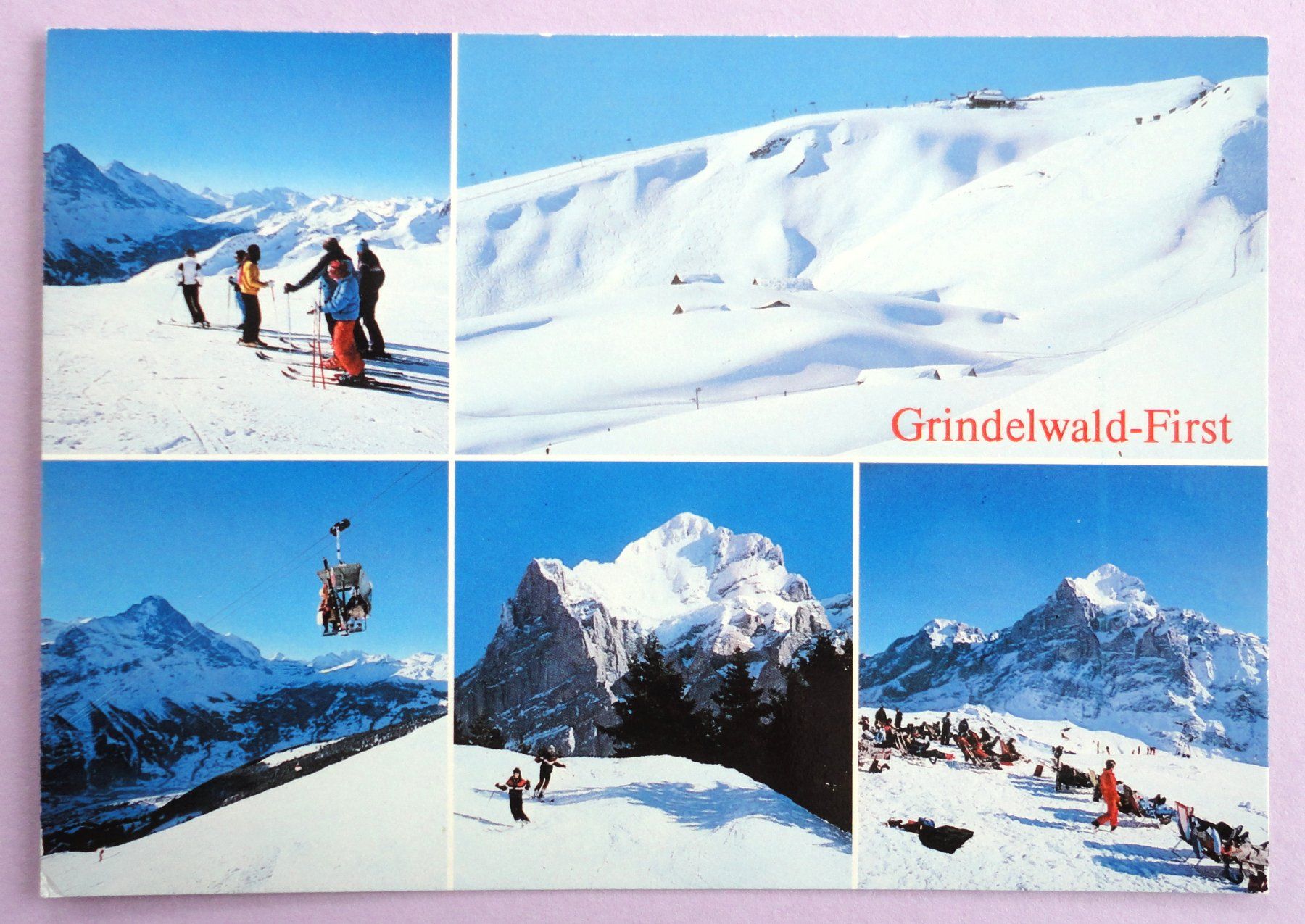 Cartoline postali: Grindelwald-First 2168 m, B.O. – Usato da Fétigny venduto da Billy2miny