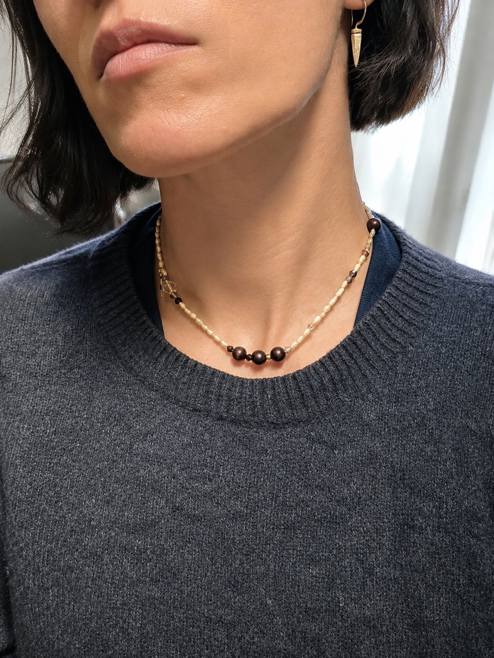 Ketten: Handmade Perlenkette mit Stern – Neu und originalverpackt aus Interlaken von NataliiaS 1