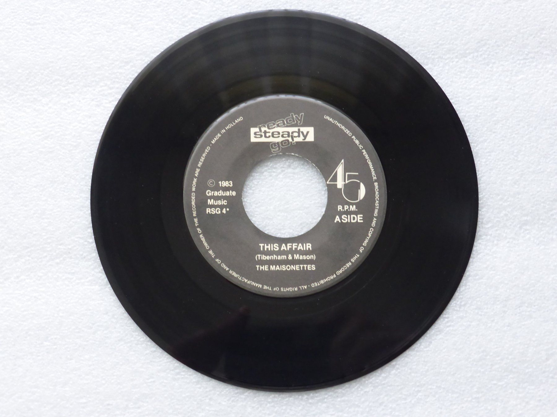 Dischi in vinile: Vinyl Single   MAISONETTES – Usato da Küssnacht am Rigi venduto da Mondkinder 1