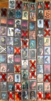 Serialized cards catalogue Topps Star Wars Chrome Galaxy +