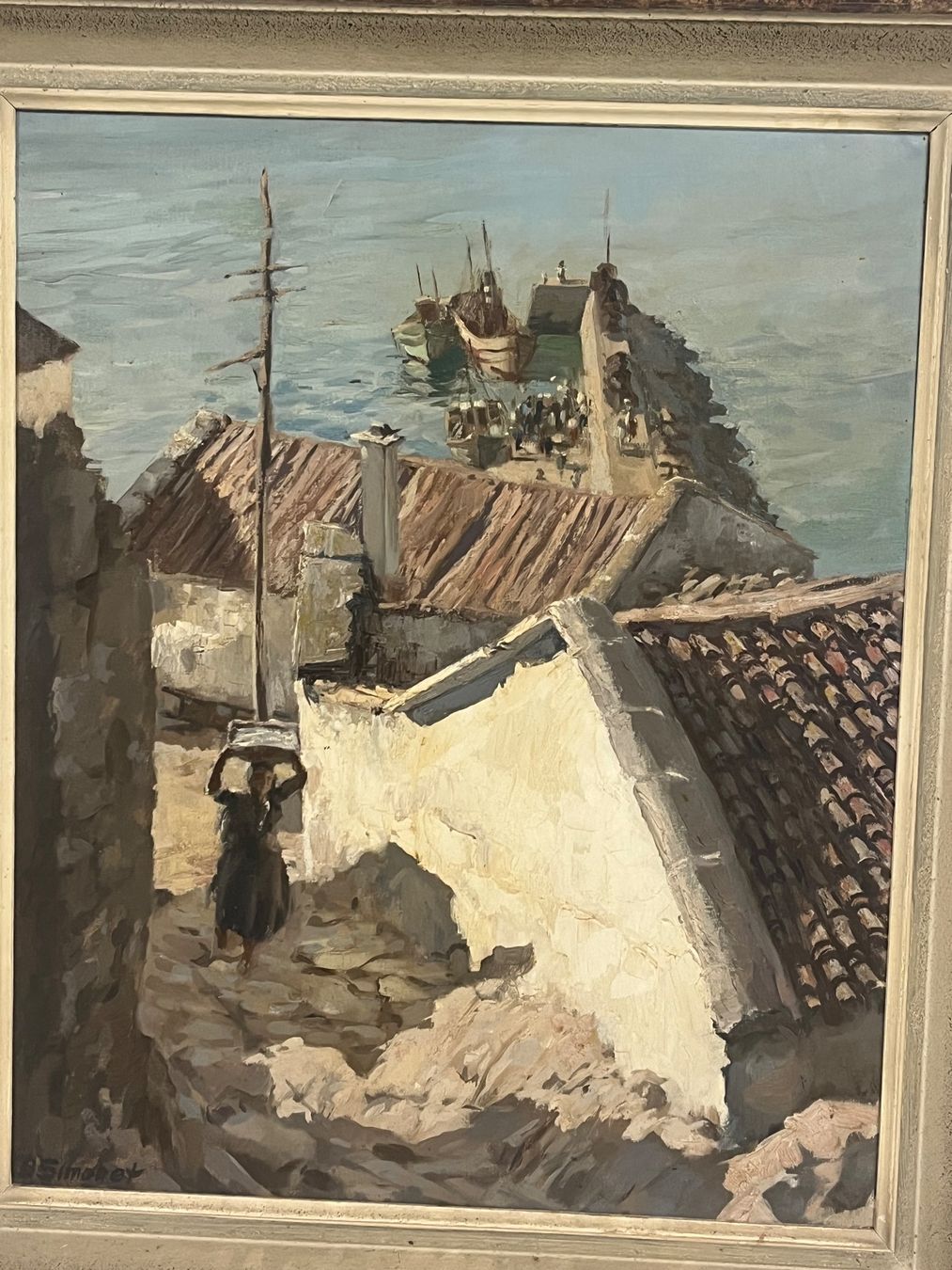 Dipinti: Bernardo Simonet Castro (Spanish, 1914- 1995) – Usato da Basel venduto da PAUL_ART 2