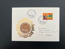 Heiligkreuz Erstagbrief-Werbe-Stempel  (M945)