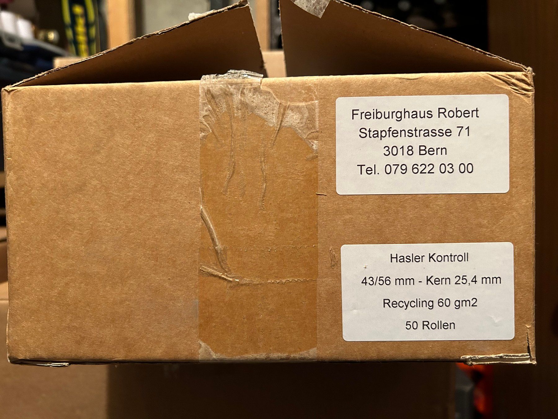 Sharp Kassen: Thermopapierrollen,Registrierkasse,Kassensystem,Kassenrollen – Neu und originalverpackt aus Bern von Friby3279 5