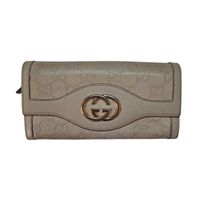 Gucci Ssima Interlocking GG Continental Wallet