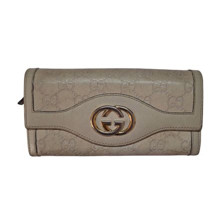 Gucci Ssima Interlocking GG Continental Wallet
