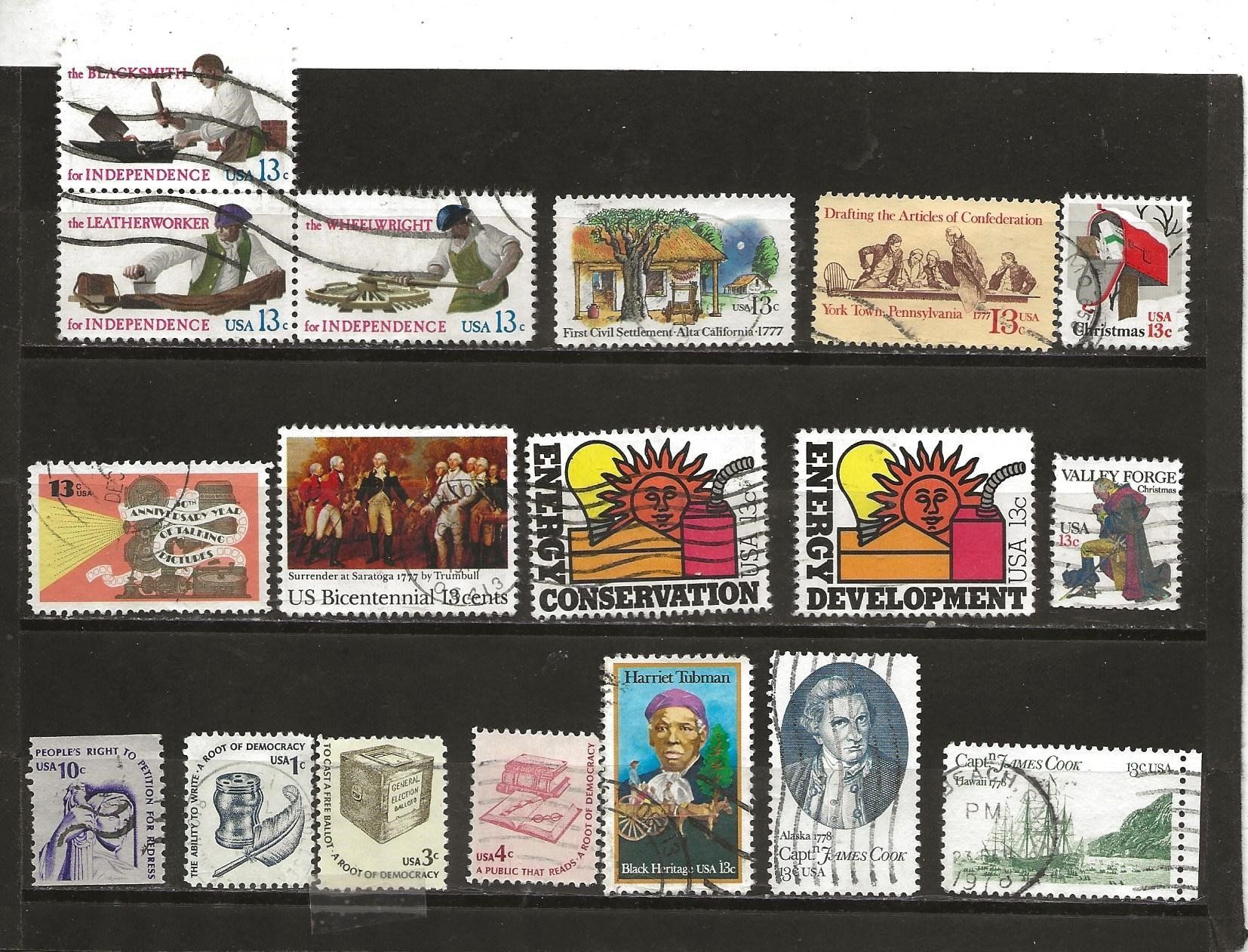 Tutti i francobolli: USA 1977 .... – Usato da Sion venduto da PierreP01