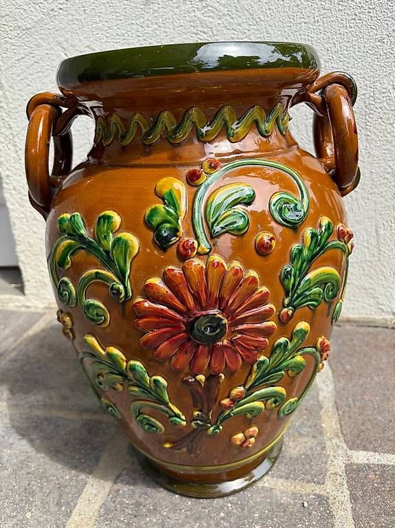 Vasi & Recipienti: italienische Bodenwase/Schirmständer – Usato da Eschen venduto da SiRaSi