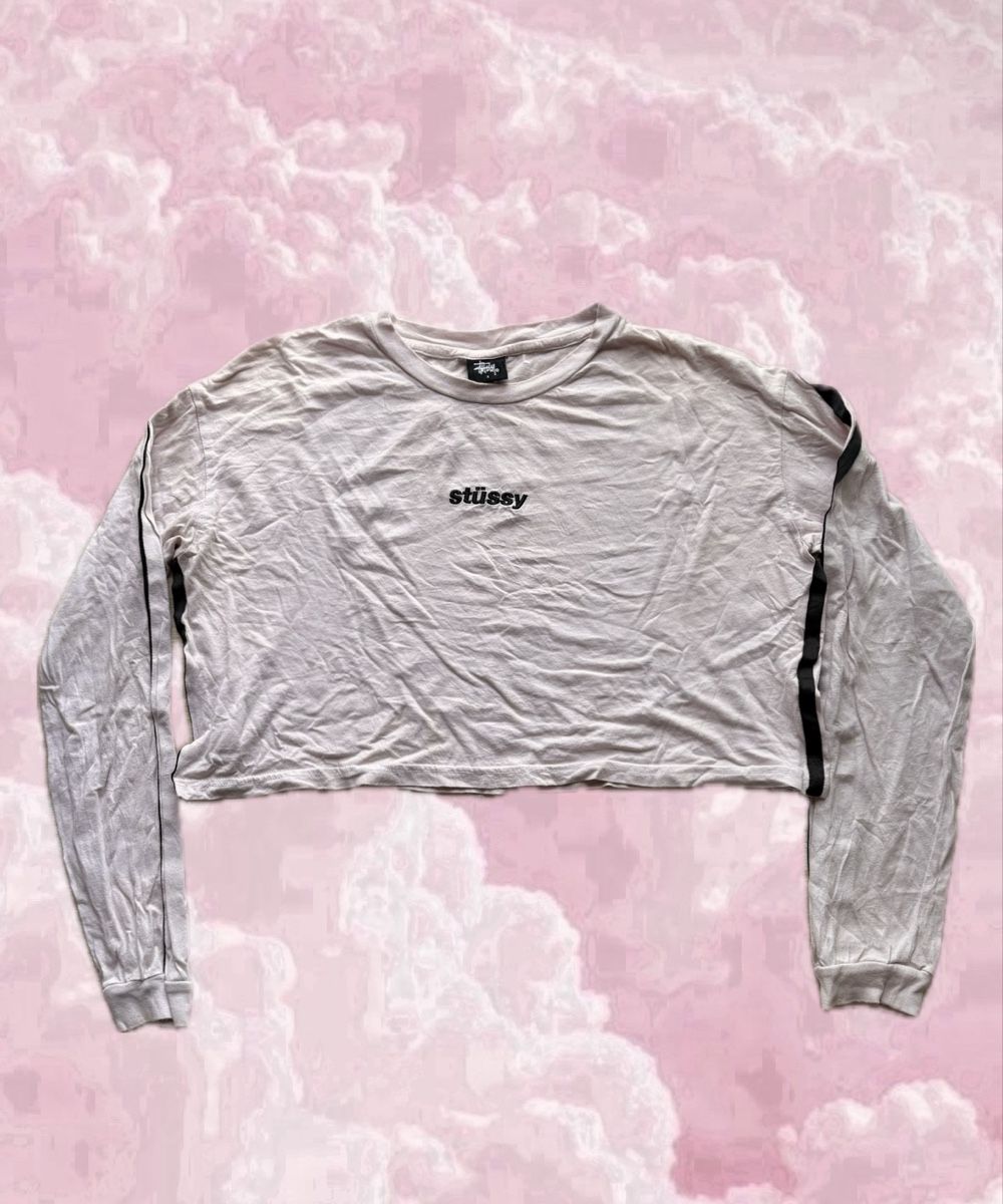 Stüssy T-shirts: Stüssy cropped Longsleeve – D'occasion à Wigoltingen par _vntg_