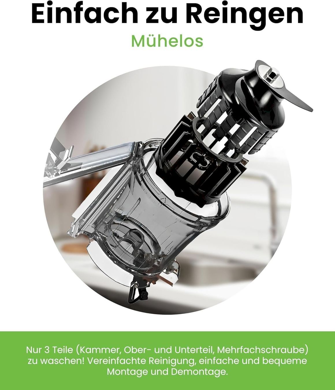 Elettrodomestici da cucina: Hurom H400 Slow Juicer titangrau – Nuovo e nell'imballaggio originale da Bottighofen venduto da zaap 4