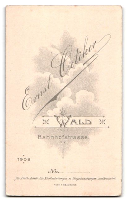 Fotografie &  Plakate: Fotografie E Oetiker, Wald, Bahnhofstras – Gebraucht aus Berlin von bartko-reher 1