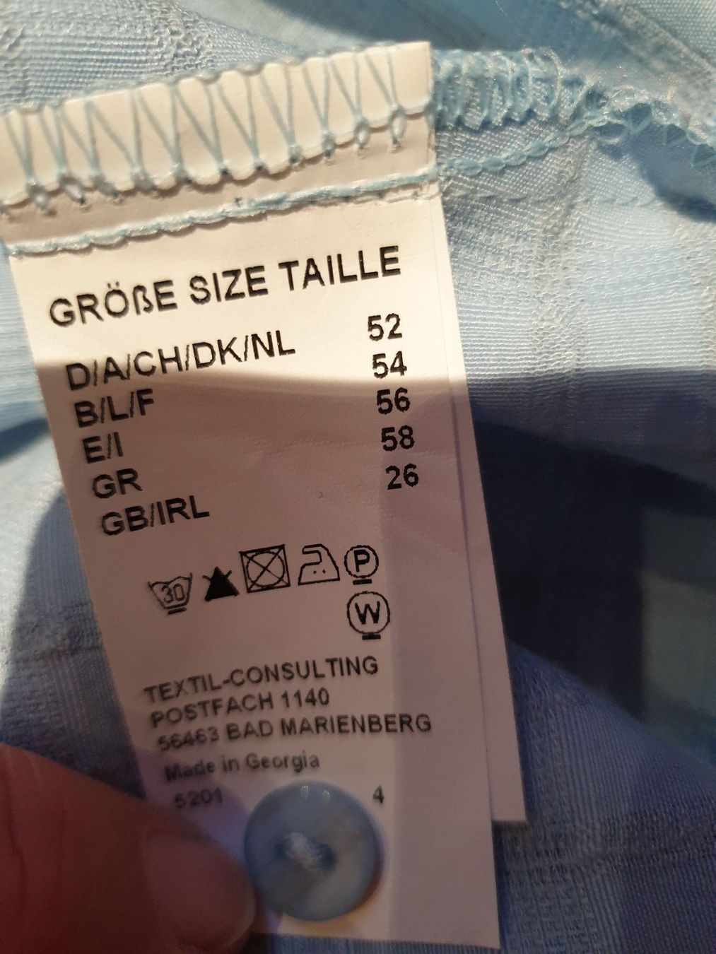 Giacche: Dunkelblauer Blazer mit Bluse gr.52 – Usato da Ferden venduto da jemyce 6