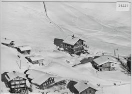 Flugaufnahme Pension Erzhorn Arosa