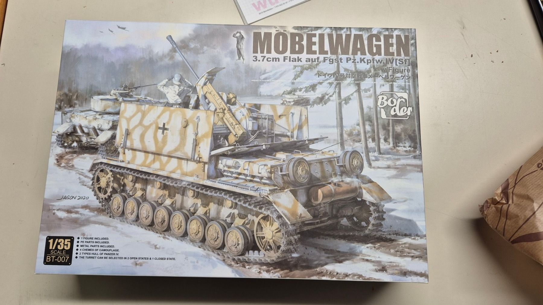 Kit di modellismo & Modellini statici: Möbelwagen mit 3,7 cm Flak – Nuovo (secondo la descrizione) da Wettingen venduto da Mmarb