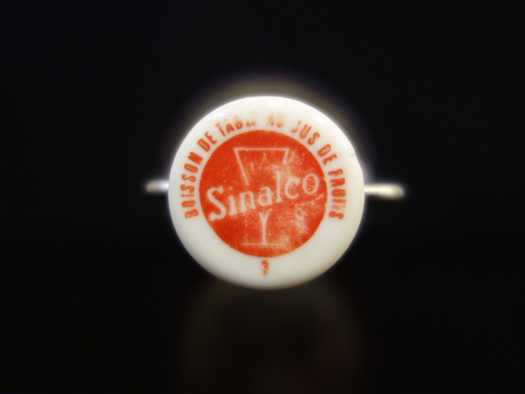 Sinalco Gläser, Krüge & Flaschen: alte Flasche SINALCO 1958-1964 BÜLACH – Gebraucht aus Kerzers von Flaschenposten 8