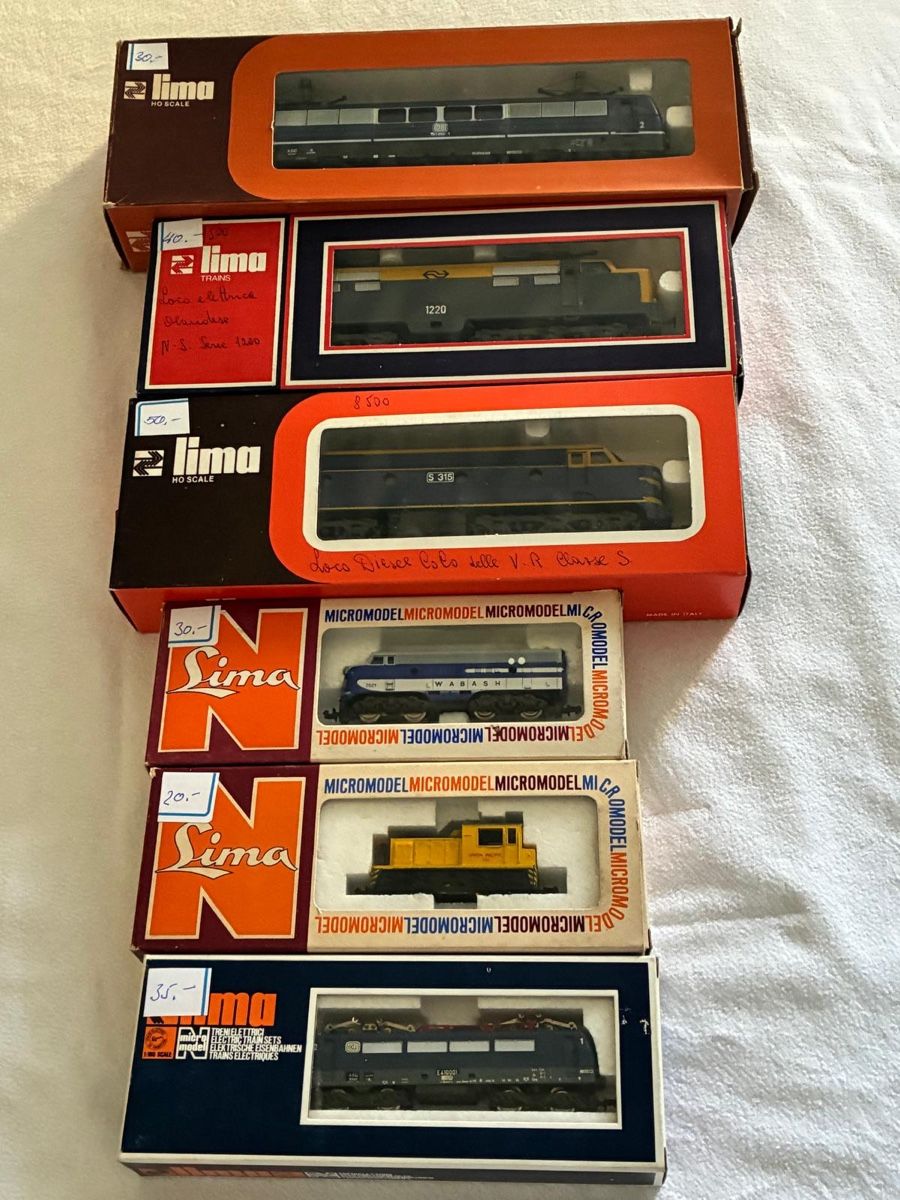 Lima Modelleisenbahnen: Grosse "Lima" Sammlung – Gebraucht aus Meisterschwanden von Scania78 1