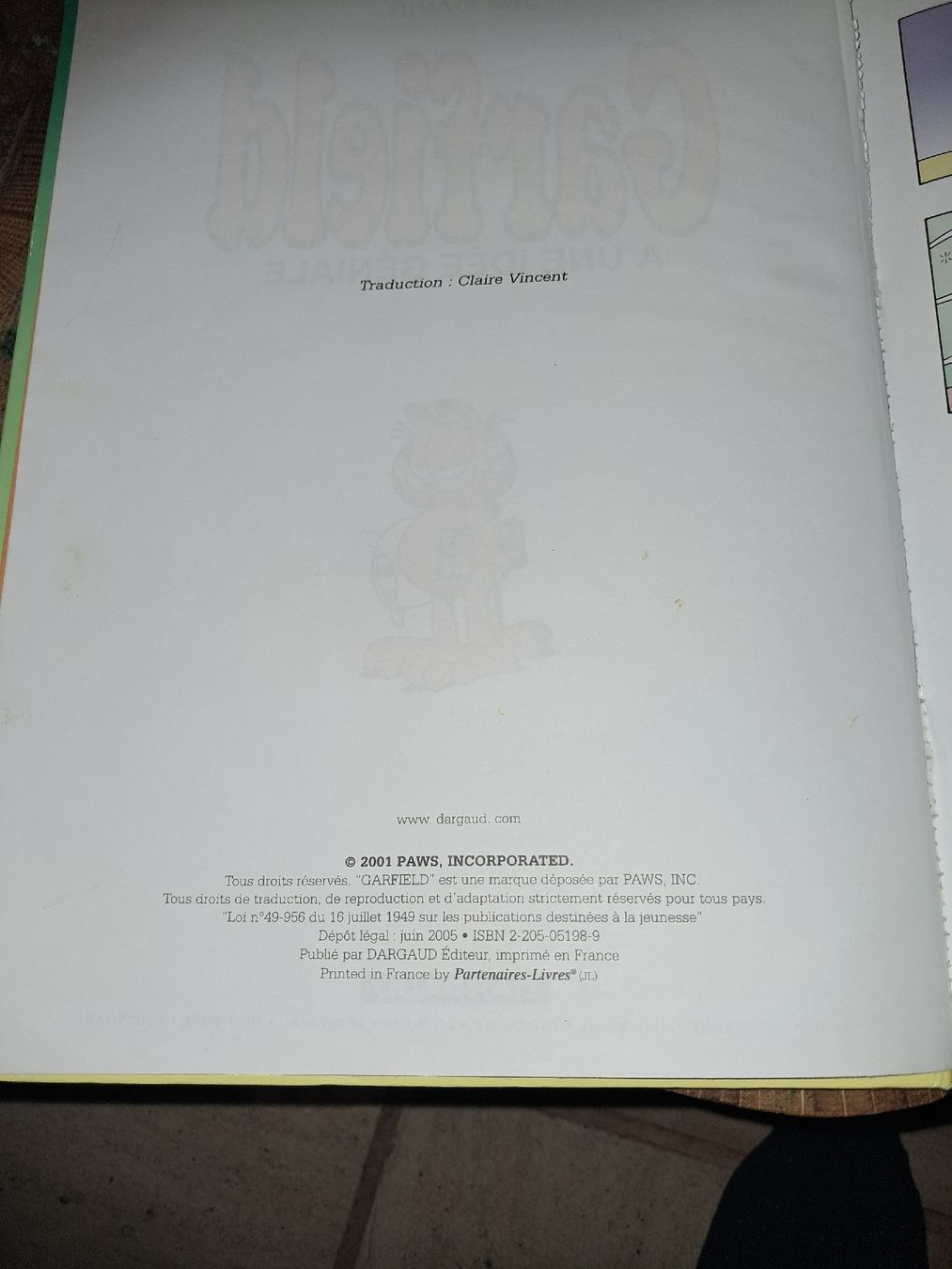 Fumetti: Garfield Tome 33 : Garfield a une idée géniale – Usato da Le locle venduto da juliensaran 2
