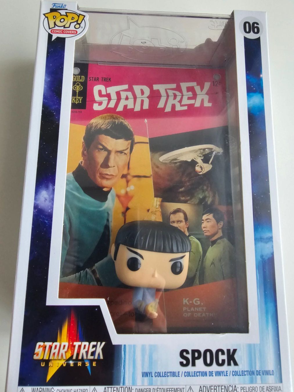 Funko Statuette: Funko Pop! Star Trek Comic Covers: Spock – Nuovo (secondo la descrizione) da Gachnang venduto da Mare1165