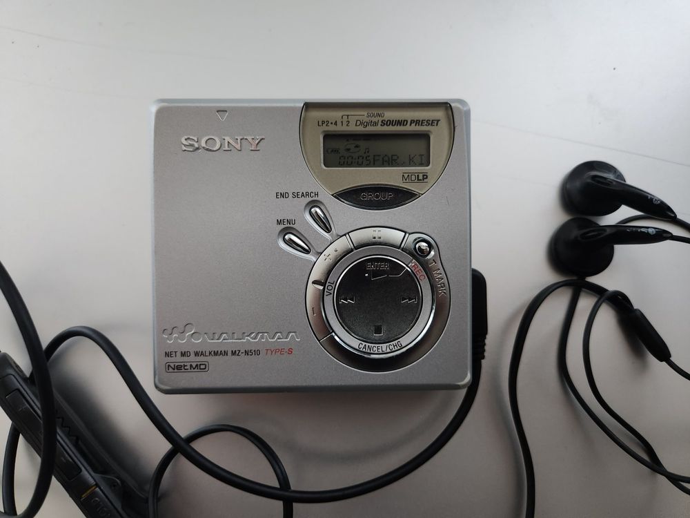 Sony MZN510, Minidisc Player mit OVP und komplettem Zubehör Kaufen