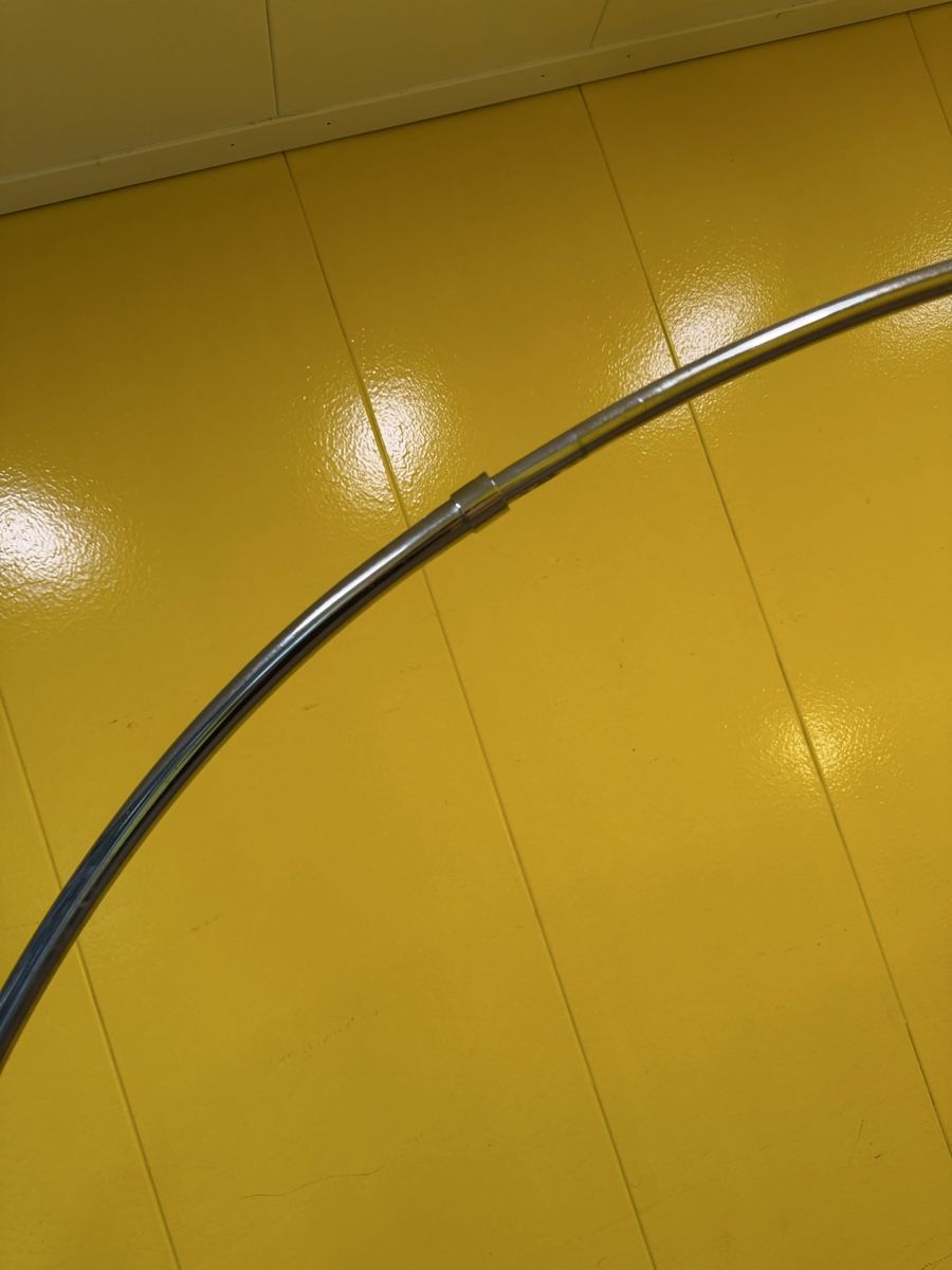 Lampen: Bogenlampe, Marmorfuss, Chromstahl – Gebraucht aus Strengelbach von RaenAntikDesign 2