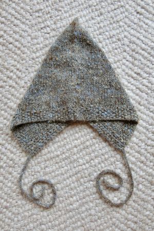 Handgestrickte Kinder Mütze 100% Seide