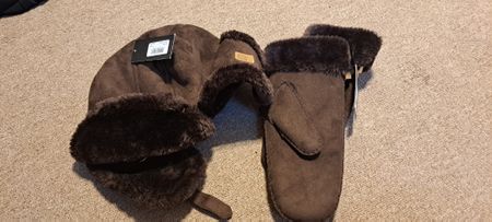 Neu Barts Winter Set: Fliegermütze + Handschuhe,one size,