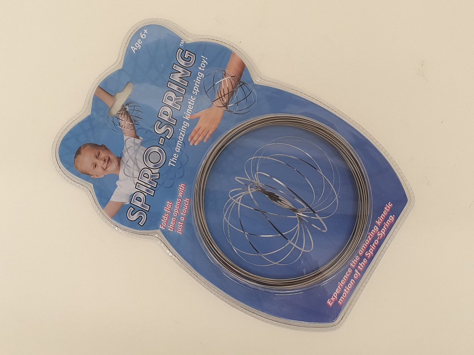 Giocattoli: Spielzeug, Spielfeder SPIRO-SPRING • NEU, Schnäppchen! – Nuovo e nell'imballaggio originale da Aegerten venduto da taxidermo