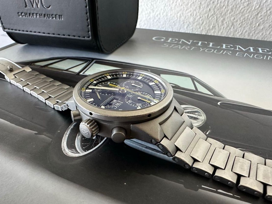 IWC Montres: IWC GST Double Chronograph Titan – D'occasion à Zug par wildcollection 7