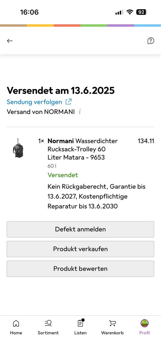 Zaini: Rucksack Trolley Mondani 60 L – Nuovo e nell'imballaggio originale da Vogelsang AG venduto da Kathif 2