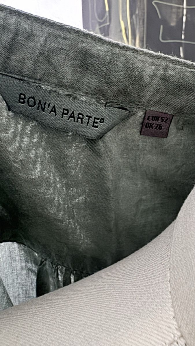 Camicette: Bluse BON'A PARTE Grösse 52 Khaki  – Nuovo (secondo la descrizione) da Mörigen venduto da TimelessFinds 2